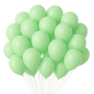 GLOBOLANDIA GLOBOS PASTEL VERDE 10" x 50u